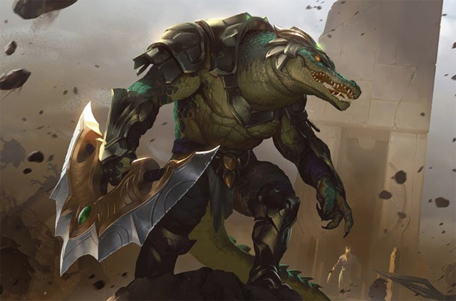 Khả năng solo 1vs1 của Renekton khá tốt