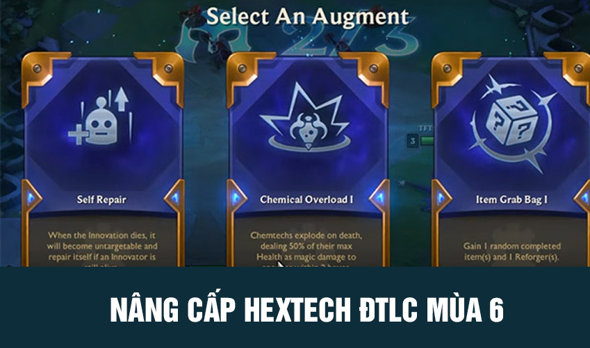 cách nâng cấp hextech mùa 6