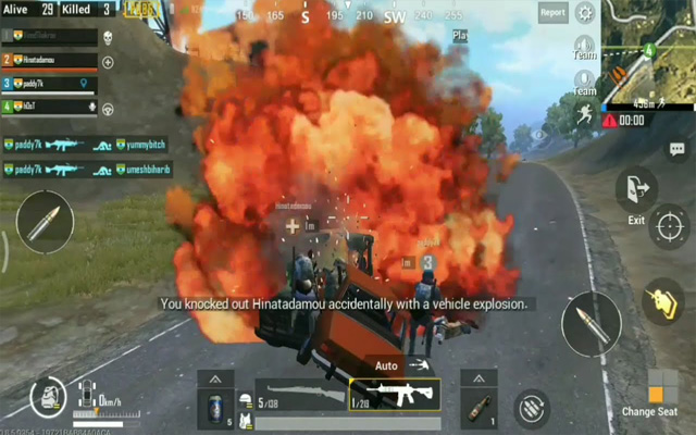 Tránh làm lá chắn bằng xe - cách bắn pubg hay