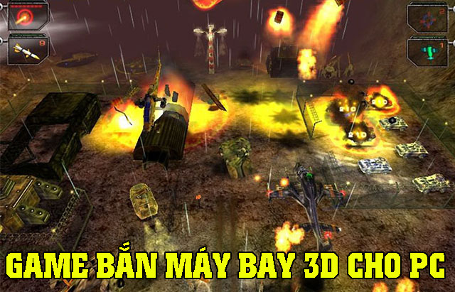 game bắn máy bay 3d