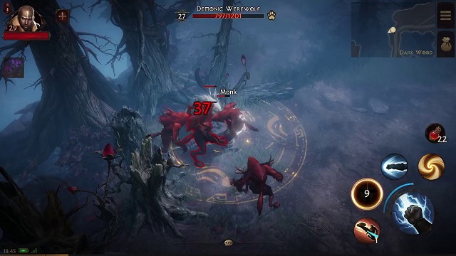 Cấu hình chơi game Diablo Mobile