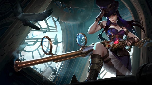 Caitlyn là một trong những khắc chế tốt Swain