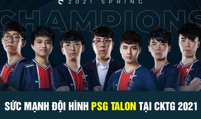 sức mạnh đội hình psg talon tại cktg 2021