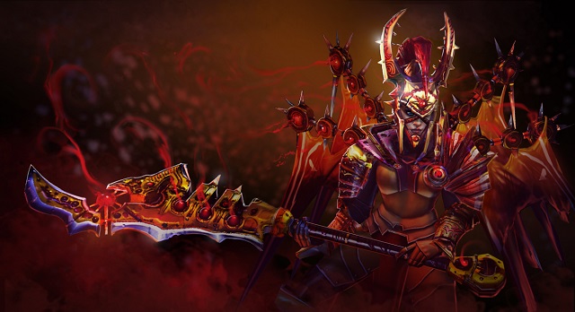 Legion Commander có sát thương tay lớn và lượng máu nhiều