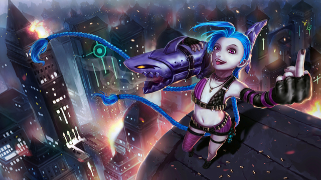 Jinx sở hữu mức độ sát thương khủng khiếp