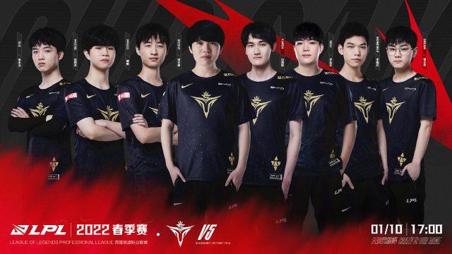 đội hình victory five lpl mùa xuân 2022