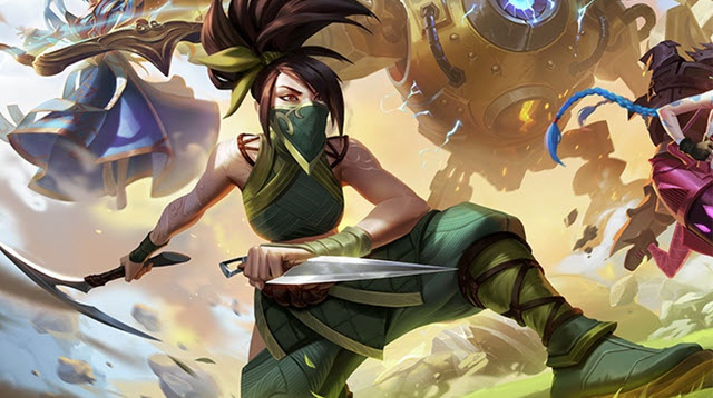 Kiểm soát tướng Akali dễ dàng