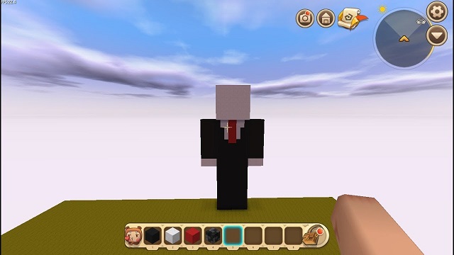 Skin Slenderman trong Minecraft