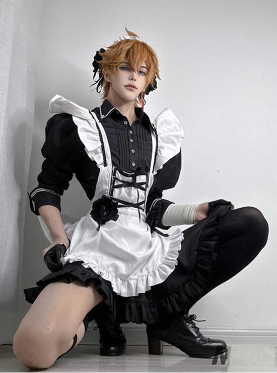 cosplay hầu gái của coser trung quốc