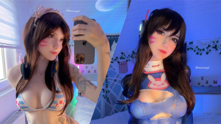 Cosplay D.Va trong Overwatch 2